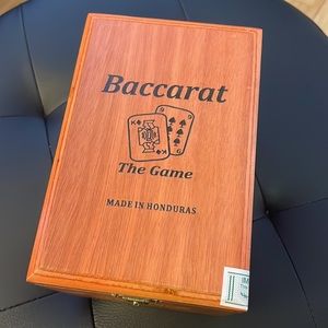 Cigar box Baccarat The Game Camacho Cigars